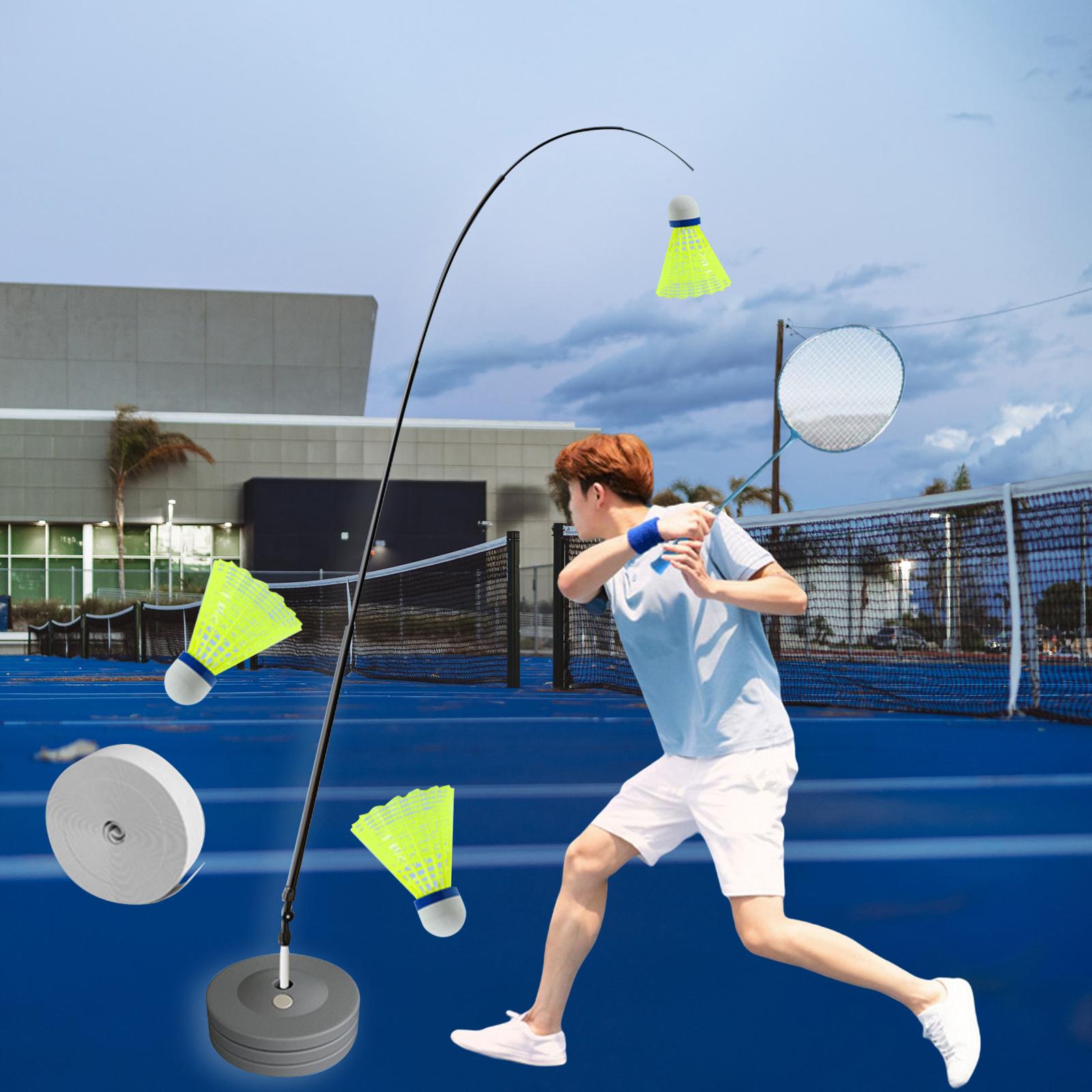 셀프 연습 보조기구 싱글 배드민턴 훈련 장치 조절 가능 - Badminton Talk 리뷰 및 가격