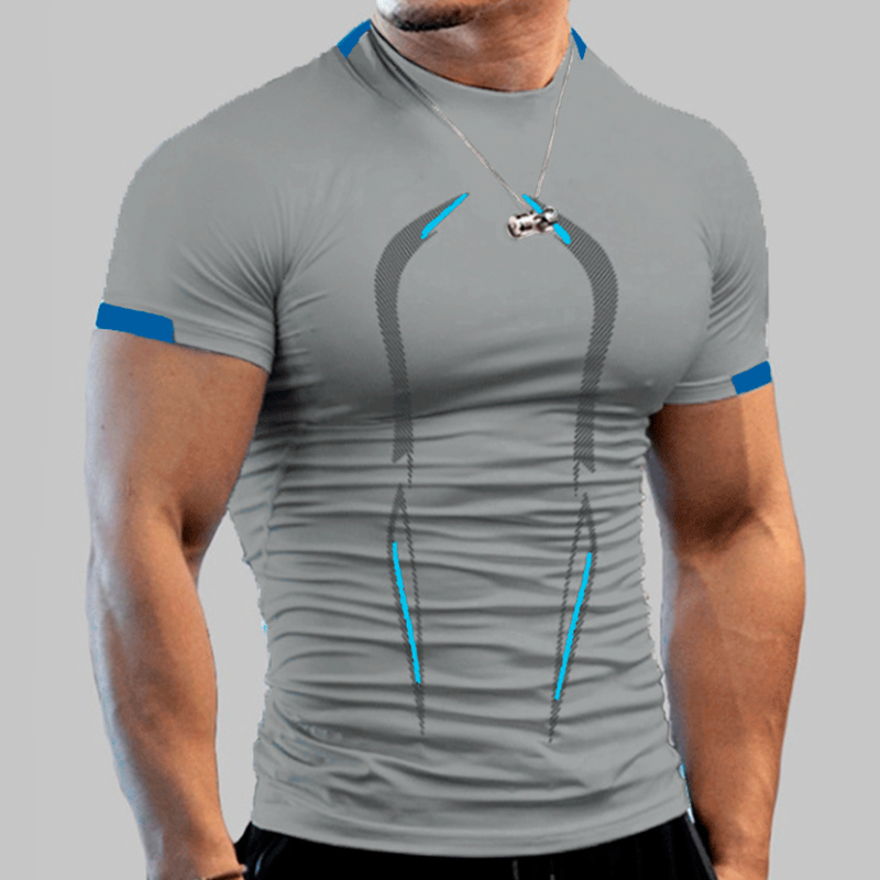 남성용 세련된 체육관 운동 압축 셔츠 운동용 빠른 건조 - T Shirt Dry Fit 리뷰 및 가격