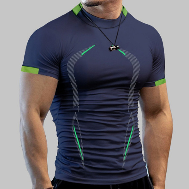 남성용 세련된 체육관 운동 압축 셔츠 운동용 빠른 건조 - T Shirt Dry Fit 리뷰 및 가격