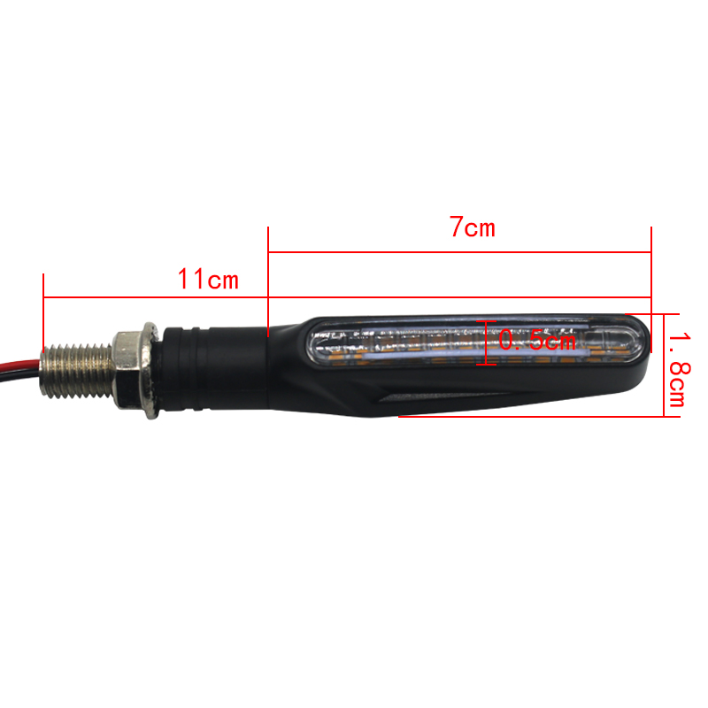 2/1PCS LED 오토바이 차례 신호 빛 12 SMD - Badminton Flash 리뷰 및 가격