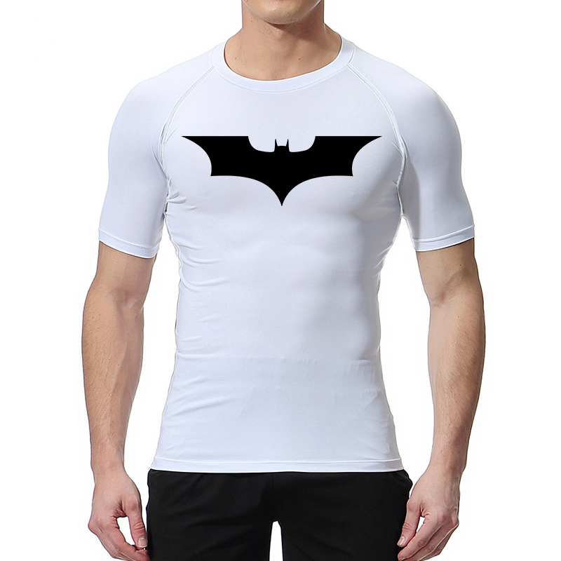 남성용 박쥐 프린트 압축 셔츠 여름 짧은 소매 러쉬 가 - T Shirt Dry Fit 리뷰 및 가격