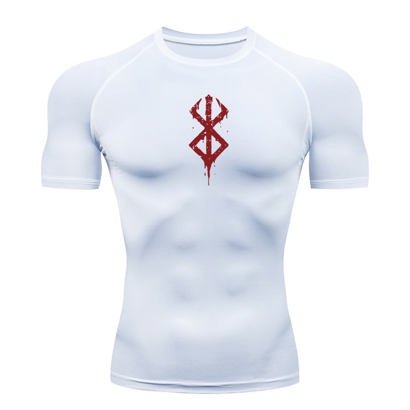남성용 프린트 컴프레션 셔츠 여름 반팔 래쉬가드 짐 운 - T Shirt Dry Fit 리뷰 및 가격